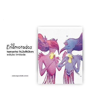 Print A5 - os Enamorados