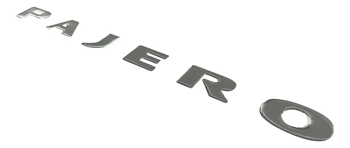 Emblema Letreiro Tampa/caixa Estepe Mitsubitch Pajero Full