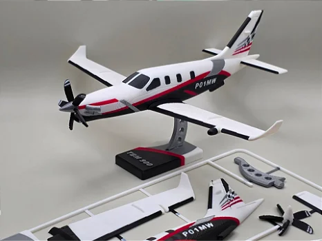 Kit de Montagem Miniatura de Avião TBM-900