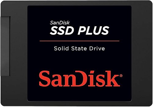 SSD Sandisk Sdssda-1t00-g27, Plus, 1TB, Sata Iii 6gb/s, Leitura 535mb/s, Gravação 350mb/s