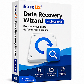 EaseUS Data Recovery Wizard Professional | Licença Digital para Windows