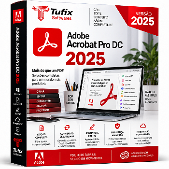 Adobe Acrobat Pro DC 2025 | Editor de PDF Profissional para Windows