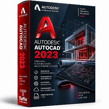 Autodesk AutoCAD 2023 - Licença Vitalícia para Windows