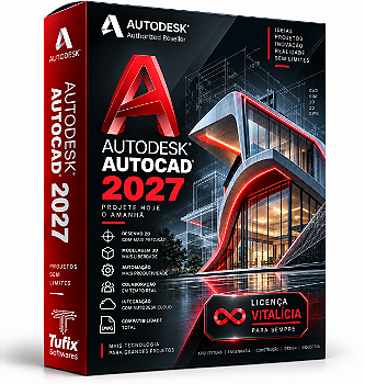 Autodesk AutoCAD 2027 | Licença Vitalícia | CAD 2D e 3D Profissional