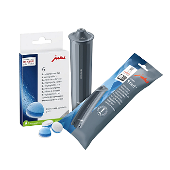 Kit Cafeteira Jura Filtro Claris Smart E 6 Pastilhas Limpeza
