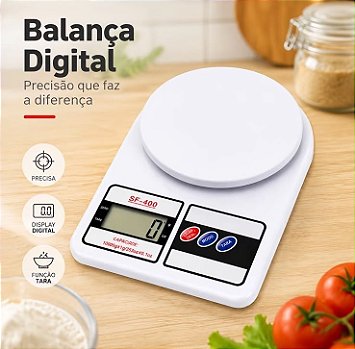 Balança digital de cozinha