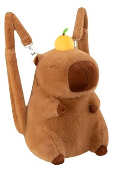 Mochila Capivara De Pelúcia