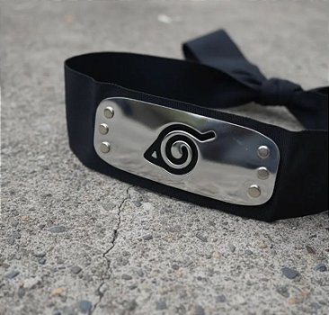 Bandana Faixa Ninja Cosplay Naruto Aldeia Da Folha
