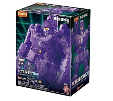 Blokees G1 Megatron Transformers Action Edition Ex Model Kits Com Led