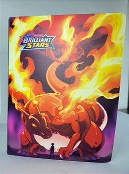 TCG Álbum para Cards Pokémon Gastly e Charizard