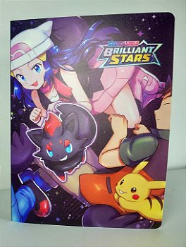 TCG Álbum para Cards Pokémon Dawn Pikachu Zorua Zoroark