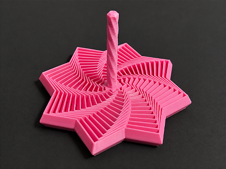 Estrela Fidget 3D com Alça – Brinquedo Sensorial Antiestresse