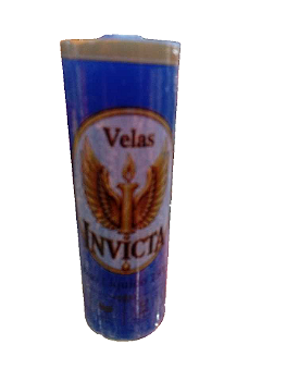 Velas 7 dias azul escura 250grs