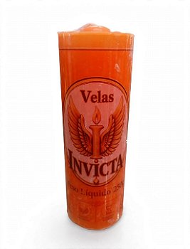 Velas 7 dias laranja 250grs