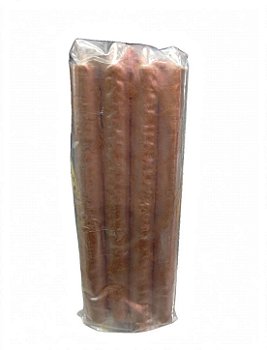Velas palito dourada com 4un