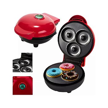 Mini Máquina de Donut e Rosquinhas Confeitaria 350W