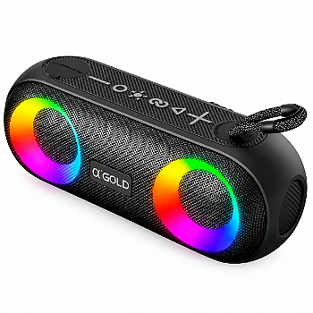 Caixa De Som A'gold SM-31 Bluetooth 20W RGB IPX6