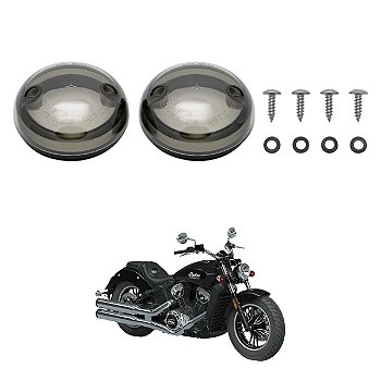 Lentes de Pisca Indian Scout 2015 a 2018 Fumê ou Âmbar