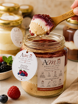 AMO Encontro - Ninho com Frutas Vermelhas