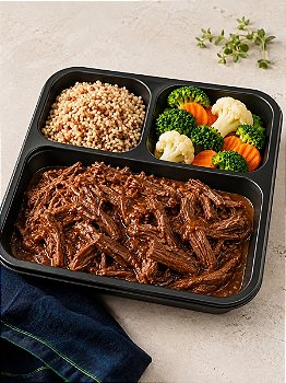 Carne Desfiada com Rôti