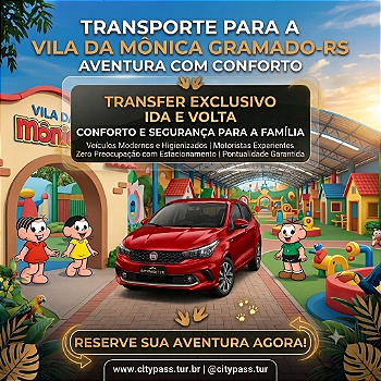 Vila da Mónica - Transfer (Ida e Volta)