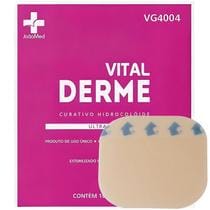 5un Curativo Hidrocoloide 10x10 Vital Derme Vg2004 Estéril