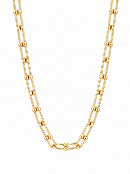 Chocker Elos Folheado a Ouro Lumend