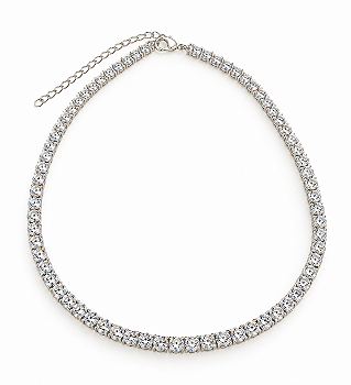 Chocker Riviera Folheada a Prata