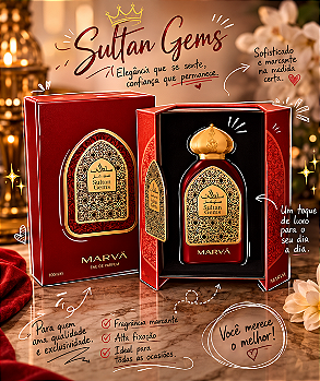 Perfume árabe Sultan Gems