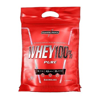 IM WHEY 100% PURE BAUNILHA 900G POUCH