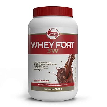 WHEY FORT 3W POTE 900G MOCHACCINO