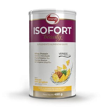 ISOFORT BEAUTY 450G ABACAXI COM GENGIBRE