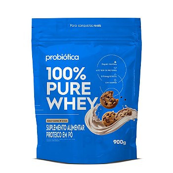 100% PURE WHEY REFIL 900G COOKIES AND CREAM VF