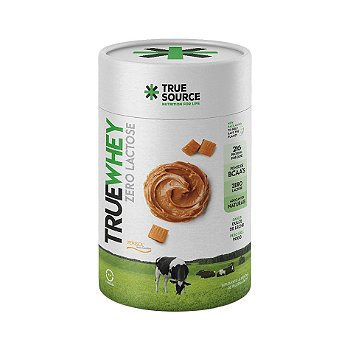 PROTEINA TRUE WHEY ZERO LACTOSE DULCE DE LECHE 900G POTE - TRUE SOURCE