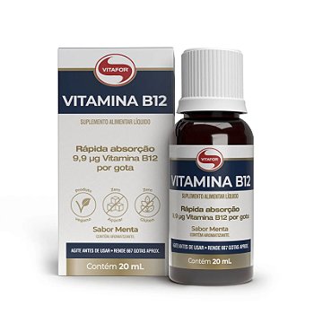 VITAMINA B12 GOTAS FRASCO 20ML MENTA
