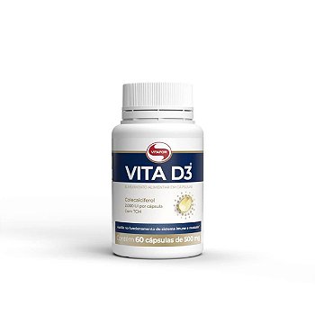 VITAMINA D 60 CÁPSULAS DE 500mg - 2.000UI