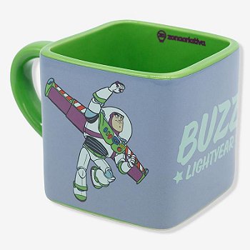 CANECA CUBO 300ML BUZZ LIGHTYEAR FOGUETE