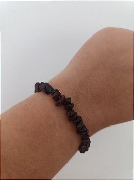 Pulseira de Granada - Vitalidade, Coragem, Força, Determinação, Motivação e Energia