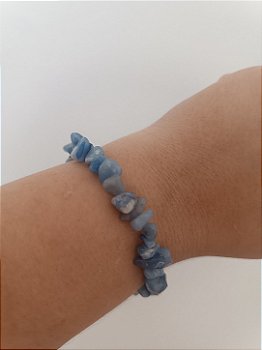 Pulseira de Quartzo Azul – Calma, Equilíbrio e Comunicação