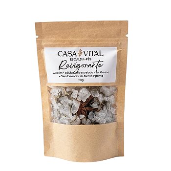 Escalda Pés Revigorante 110g | Casa Vital