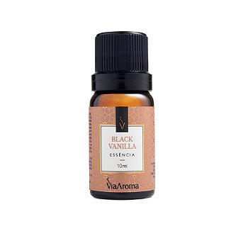Essência Via Aroma 10Ml Classica Black Vanilla