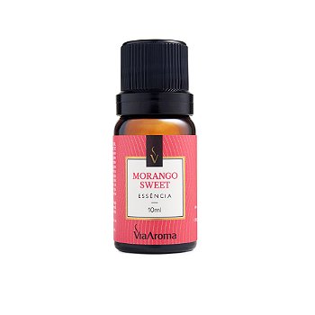 Essencia Via Aroma 10ml Classica Morango Sweet