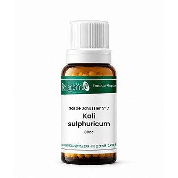 Sal de Schussler Nº 7 - Kali sulphuricum - 30cc