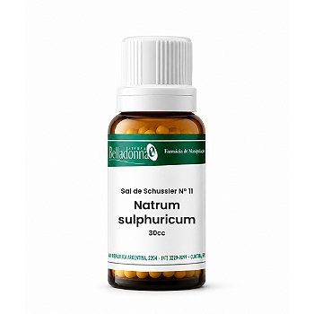 Sal de Schussler Nº 11 - Natrum sulphuricum - 30cc