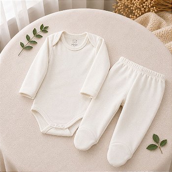 Conjunto Calça e Body Mangalonga - Unissex - Liso Colors