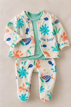 Conjunto 3 peças Menino Its a Boy