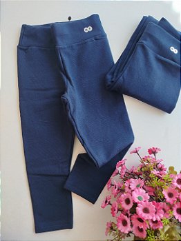CALCA HAVE FUN LEGGING BASICA MOLECOTTON MARINHO 28295
