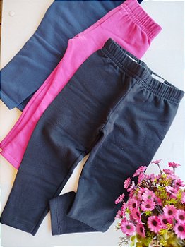 CALCA KIKO E KIKA LEGGING BASICA MOLECOTTON PRETA 12845