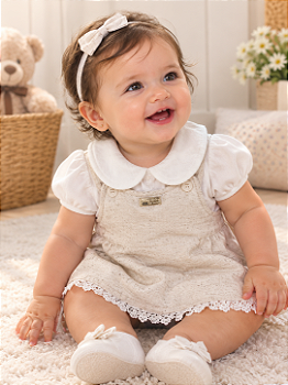 CONJUNTO HAVE FUN SALOPETE LOVELY 30616