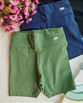 SHORTS CICLISTA HAVE FUN BASICO VERDE ASPARGO 28274